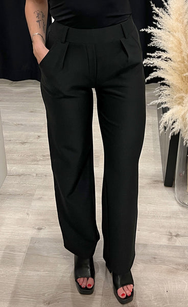 Teygju buxur 3312 - black