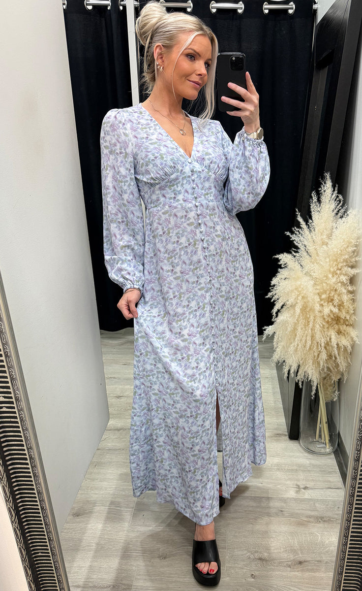 Lilith Maxi Dress Cinthia Pink Print