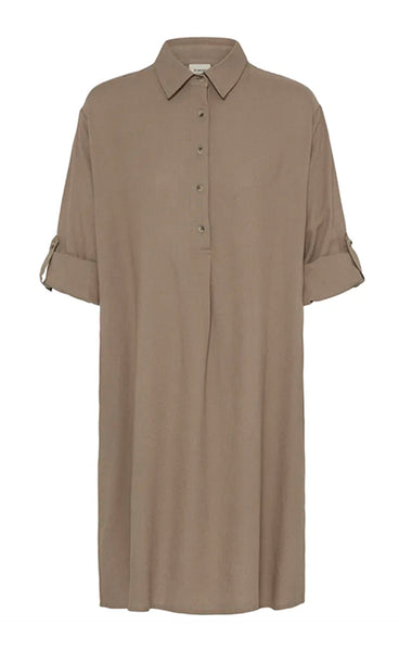 FRANSA Jett linen dress 1 - mountain trail