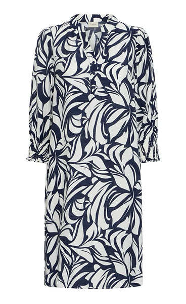 FRANSA Ariana dress 21 - floral reverie navy