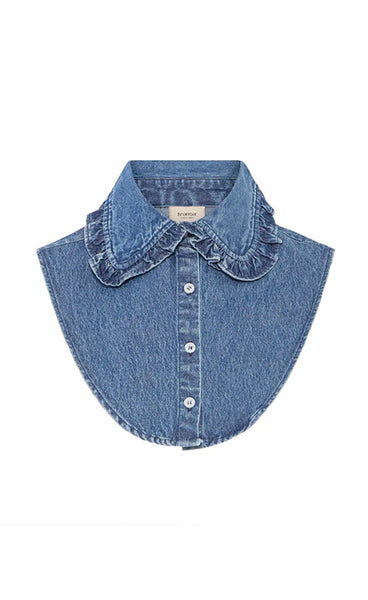 FRANSA Sora collar - denim