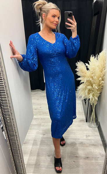 Fauci dress 6 - lapis blue