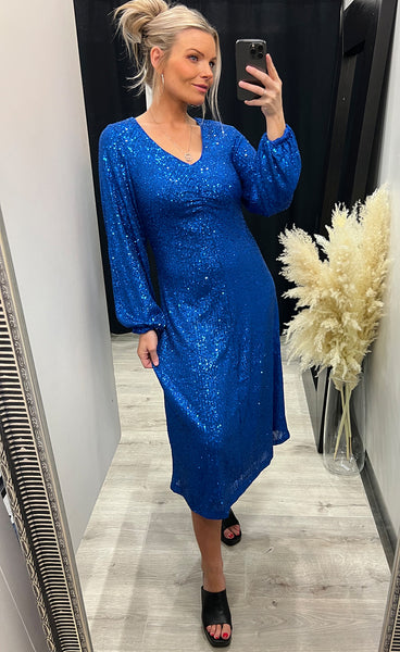 Fauci dress 6 - lapis blue