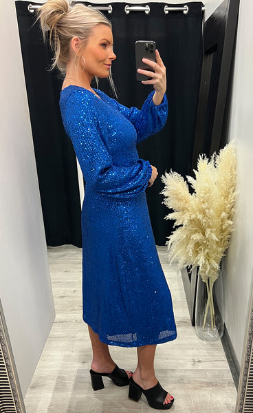 Fauci dress 6 - lapis blue