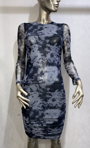 Hailey dress - black mix