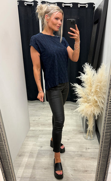 Imira blouse 1 - navy