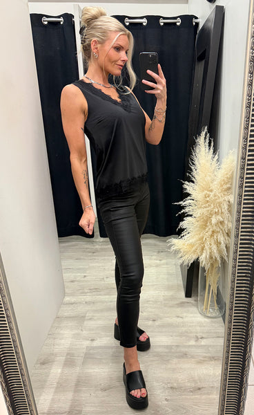 FREEQUENT Bicco top - black