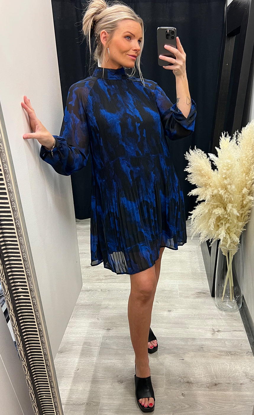 Anni dress - lapis blue