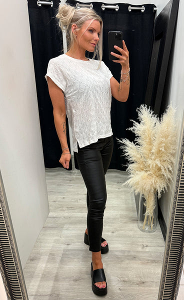 Imira blouse 1 - blanc de blanc