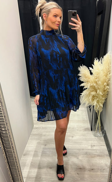 Anni dress - lapis blue