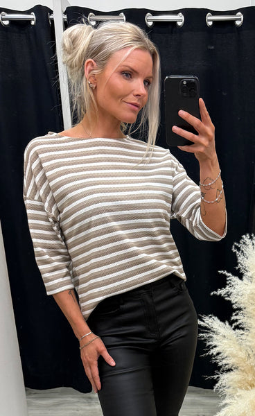 Josie tee 6 - mountain stripe