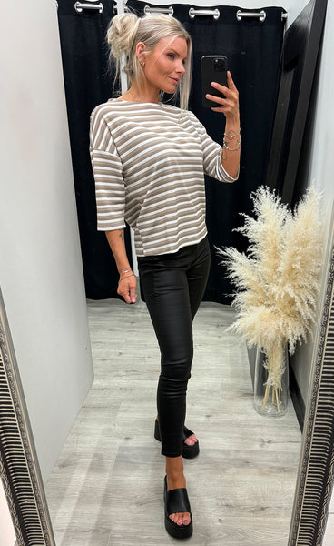 Josie tee 6 - mountain stripe