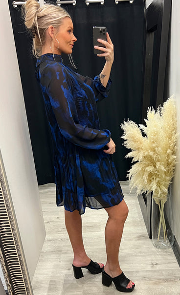 Anni dress - lapis blue