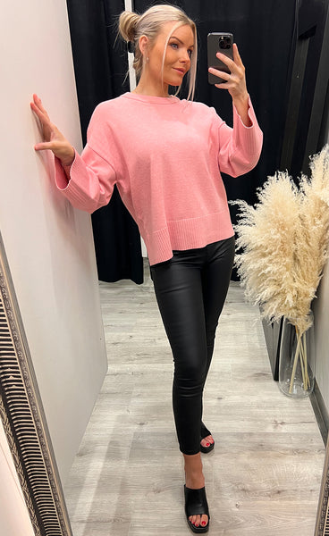 Odanna rachelle pullover - peony malange