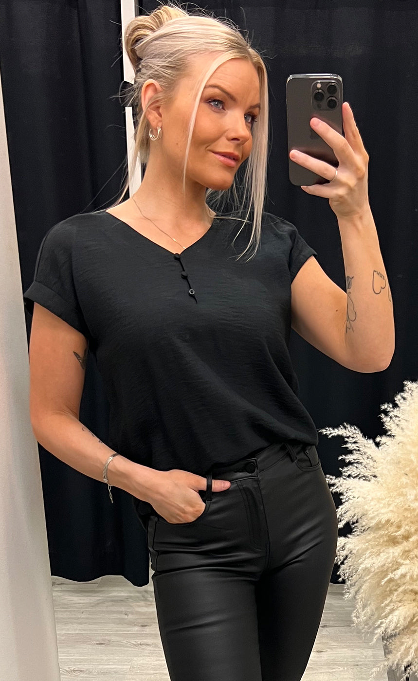 Hot blouse - black