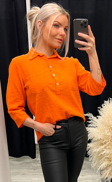 Linea blouse - orange