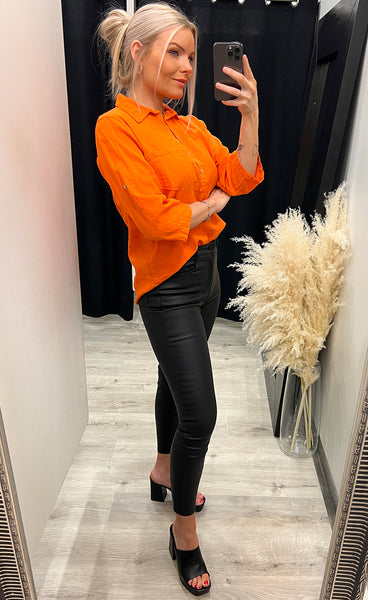 Linea blouse - orange