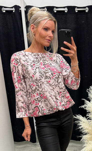 Ariana blouse 17 - femi bouquet lotus
