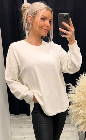 Clara pullover - ecru
