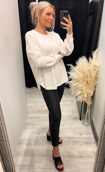 Clara pullover - ecru