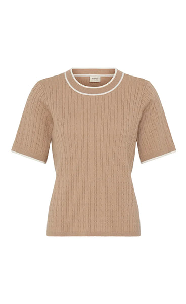 Lauren pullover 1 - savannah tan stripe