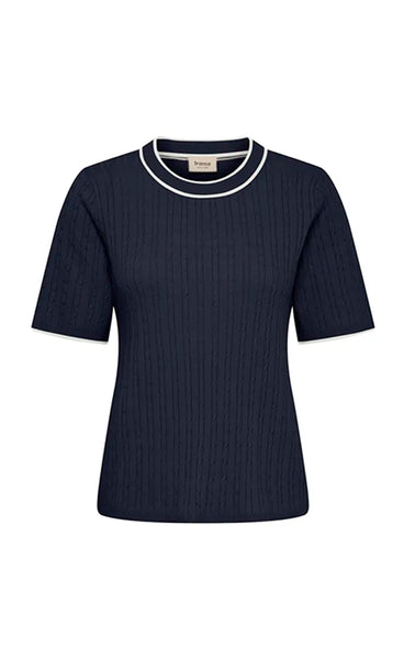 Lauren pullover 1 - navy stripe