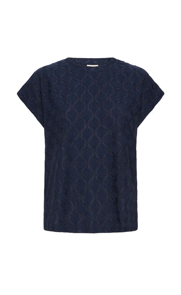 Imira blouse 1 - navy