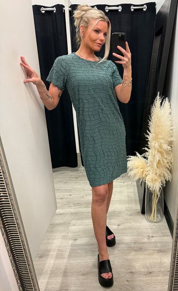 FREEQUENT Alfi dress - dark forest