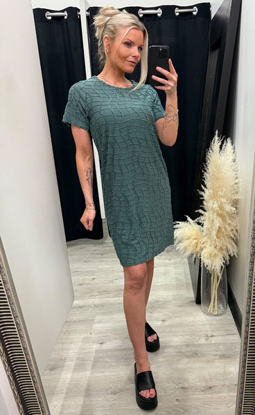 FREEQUENT Alfi dress - dark forest