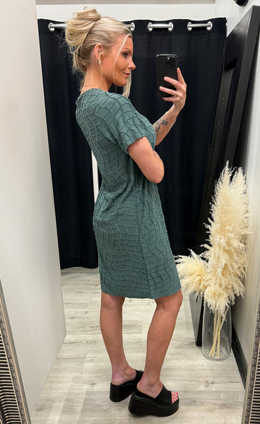 FREEQUENT Alfi dress - dark forest