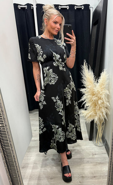 LOVE1561-1 - black flower