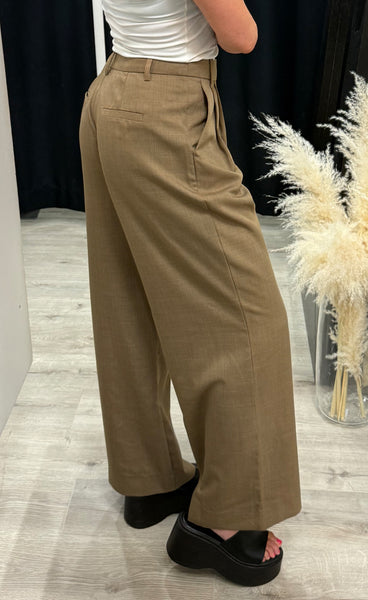 Waterlily Vala pants - brown melange