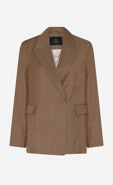 Waterlily Willi blazer - brown melange