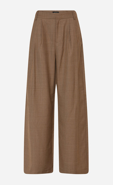 Waterlily Vala pants - brown melange