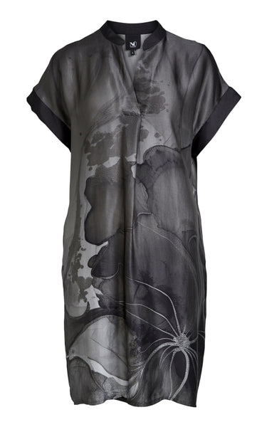 Abbi tunic dress - grey mix