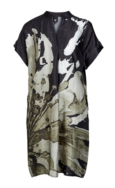 Abbi tunic dress - army mix