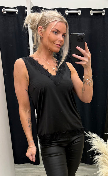 FREEQUENT Bicco top - black