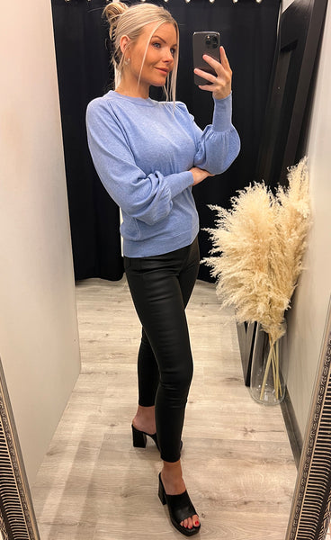 Kailani pullover - azurine melange