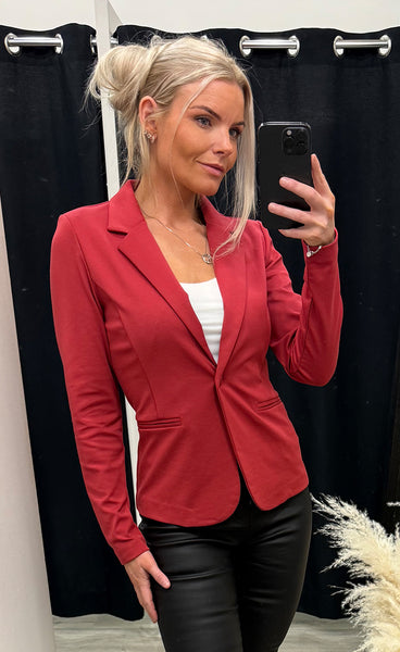 ICHI Kate blazer - garnet