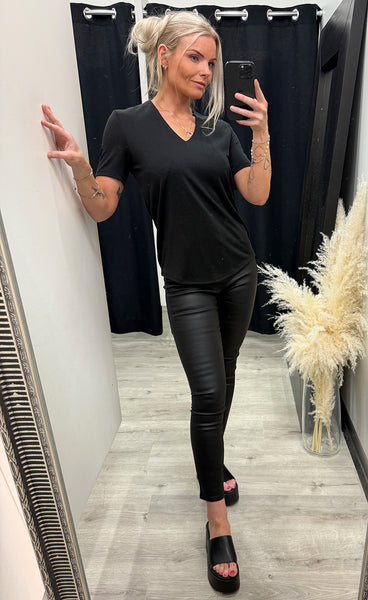FREEQUENT Yr blouse - black