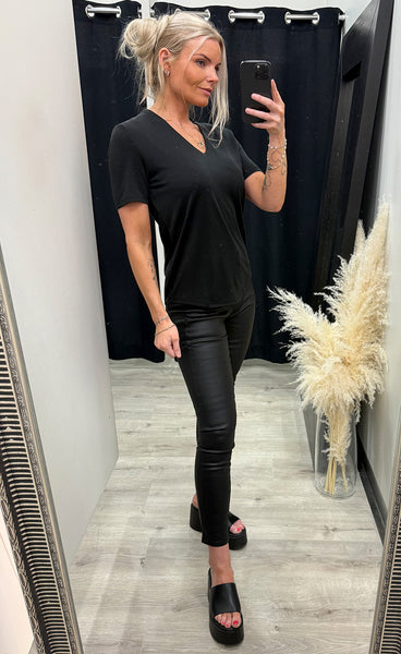 FREEQUENT Yr blouse - black