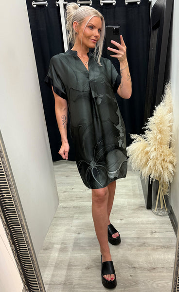 Abbi tunic dress - grey mix