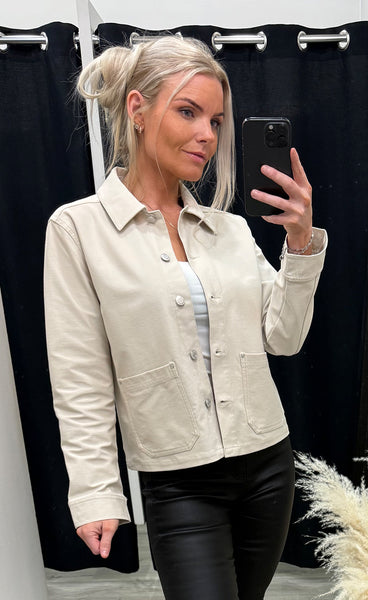 FREEQUENT Zandra jacket - moonbeam