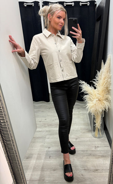 FREEQUENT Zandra jacket - moonbeam