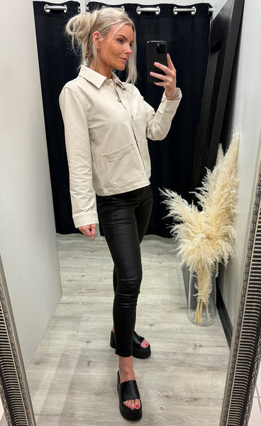 FREEQUENT Zandra jacket - moonbeam