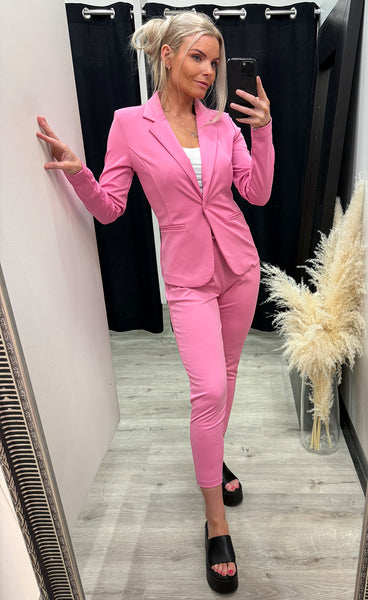 ICHI Kate blazer - wild orchid