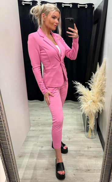 ICHI Kate blazer - wild orchid