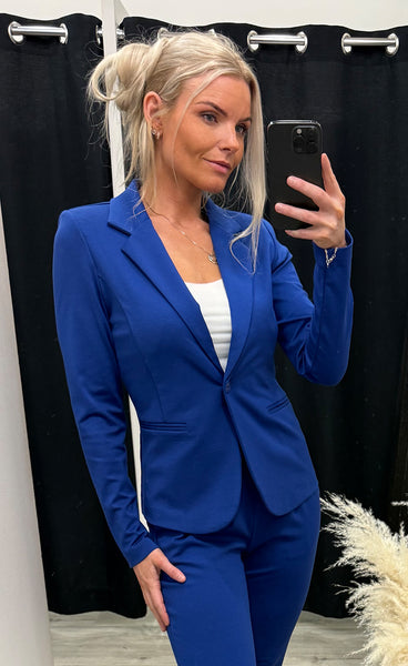 ICHI Kate blazer - sodalite blue