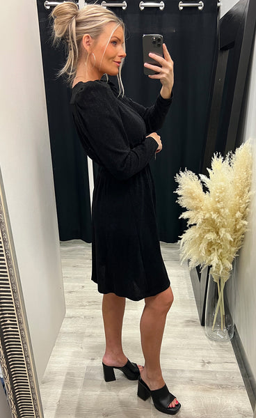 Nelly dress 2 - black glitter