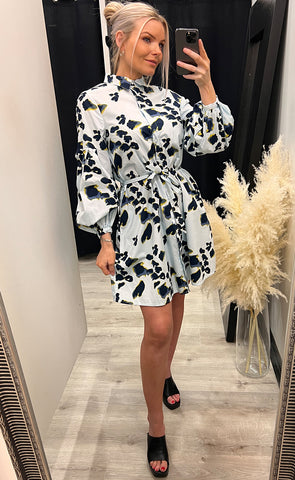 Sola shirt dress - sky leo